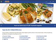 Tablet Screenshot of cafetecumseh.com